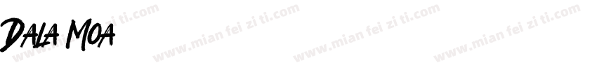 Dala Moa字体转换